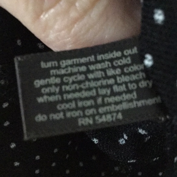 The Limited swiss dot ruffle blouse - work or play - Picture 8 of 8